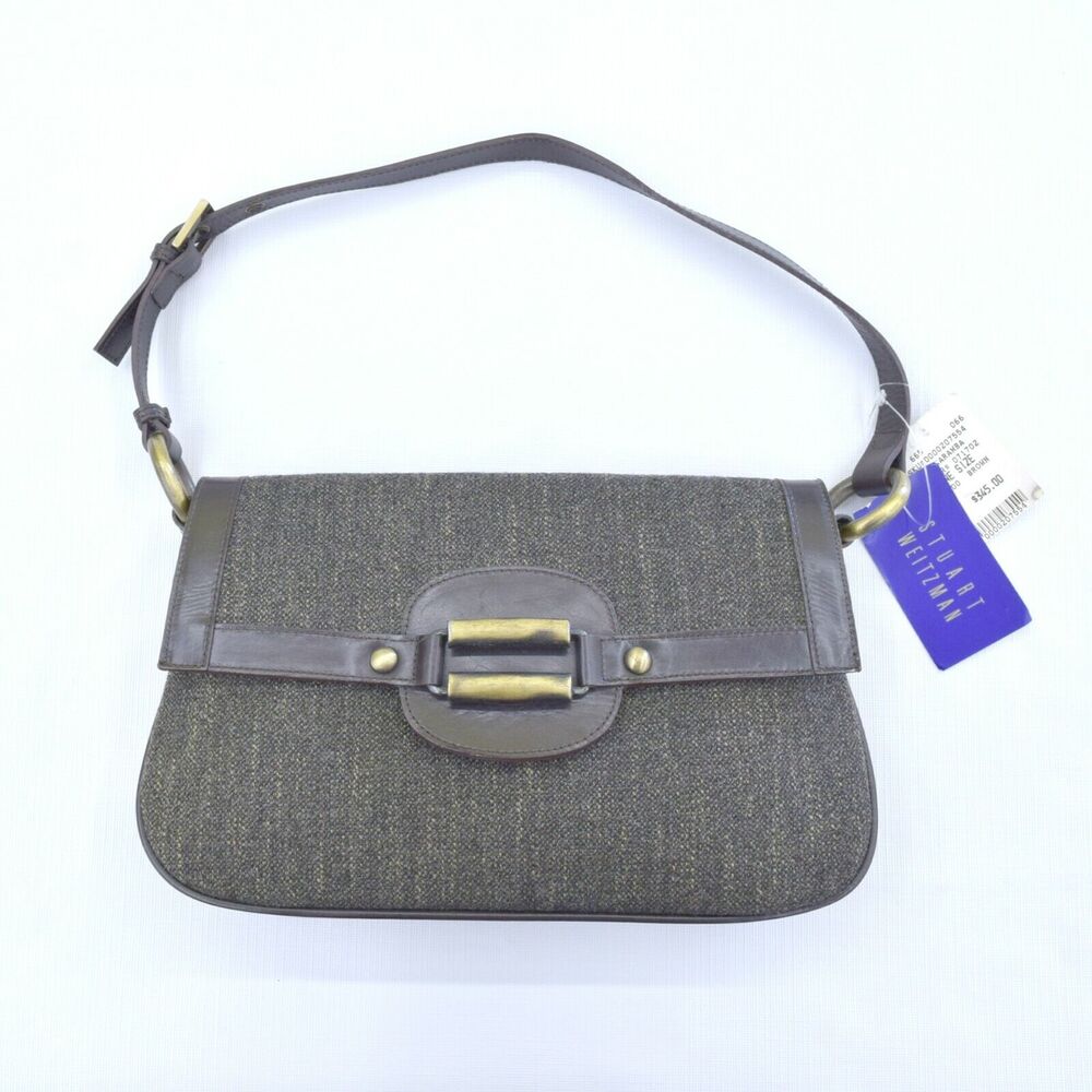 Stuart Weitzman Caramba Tweed Twinkle Purse NEW